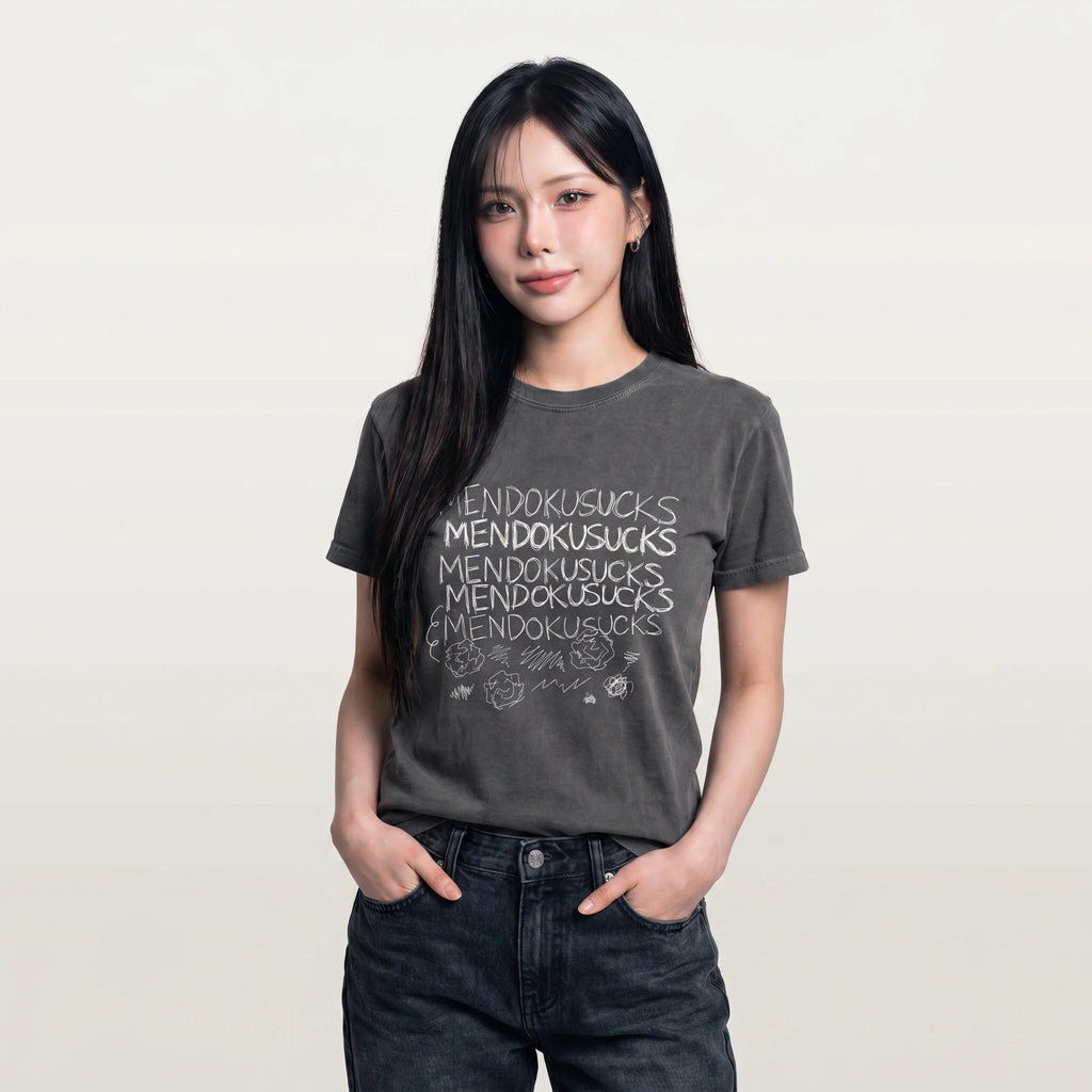 Mendoksucks Scribble Tee