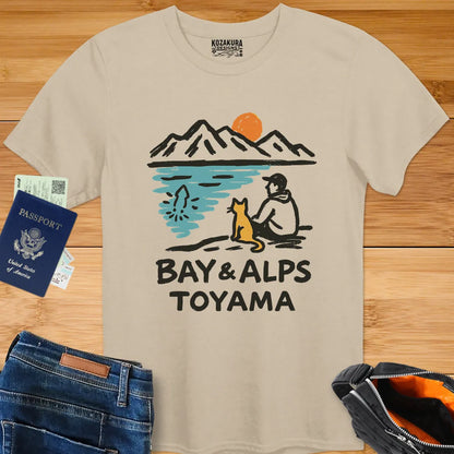 Toyama - Bay & Alps - Sketch
