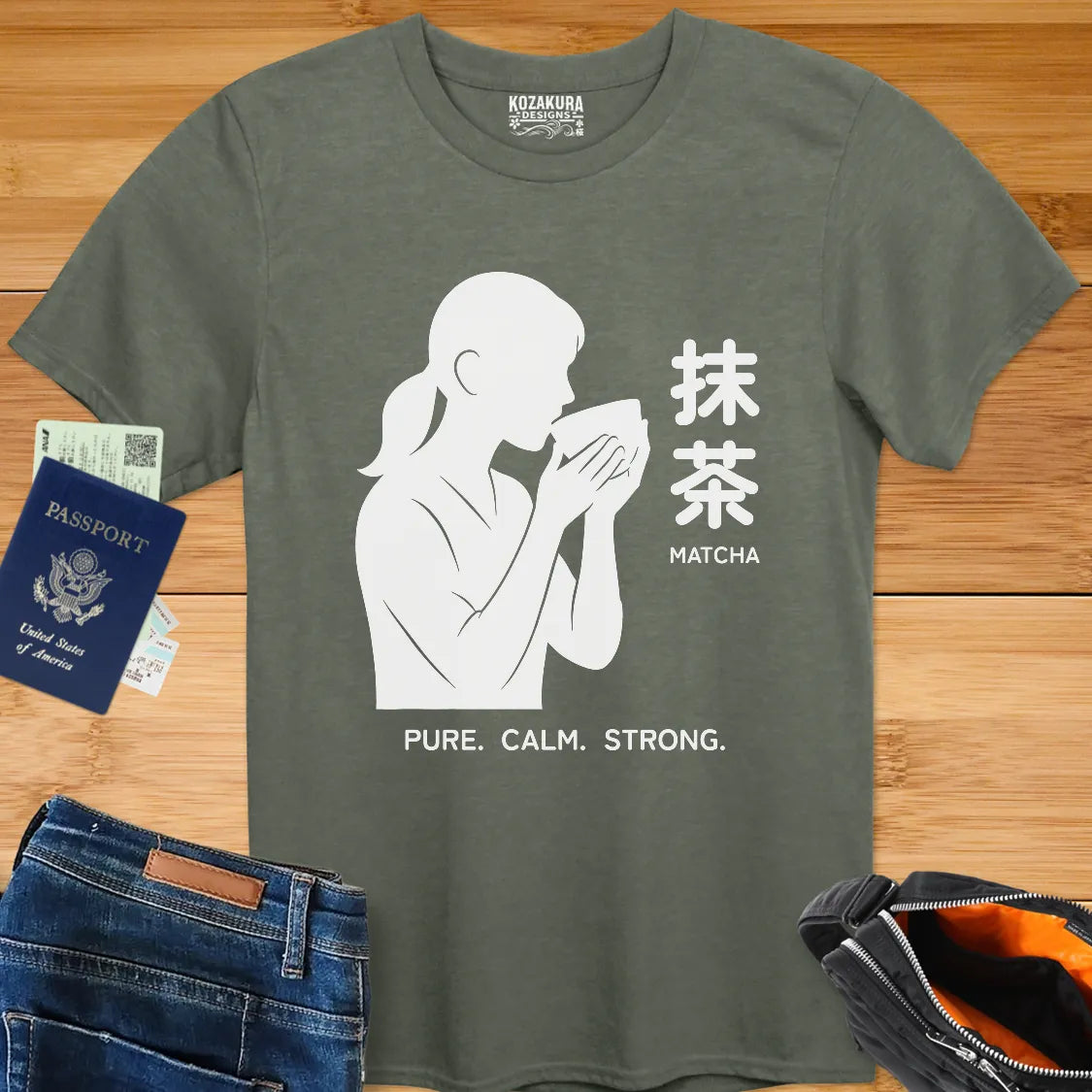 Matcha - Pure, Calm, Strong - Modern