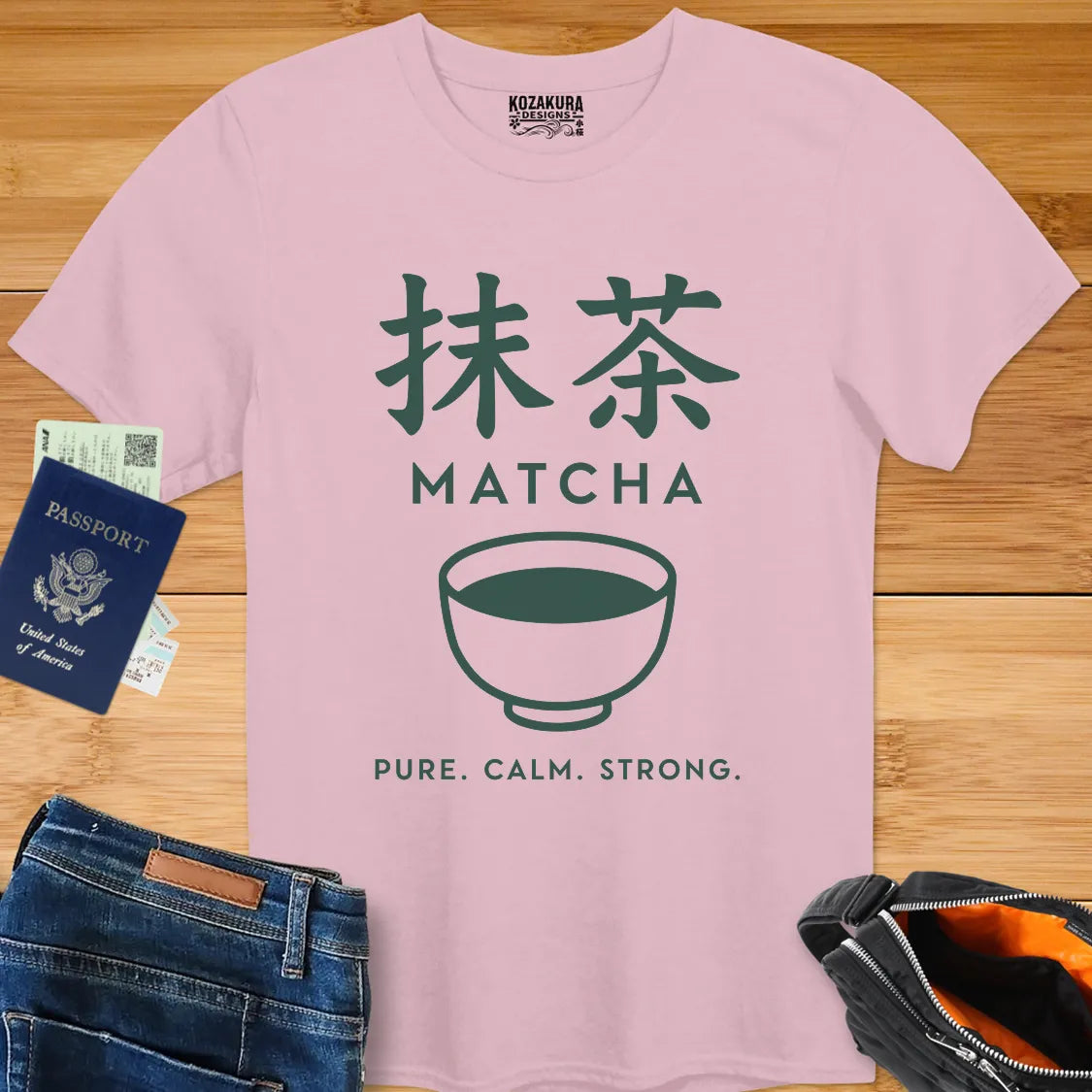 Matcha - Pure, Calm, Strong - Cup