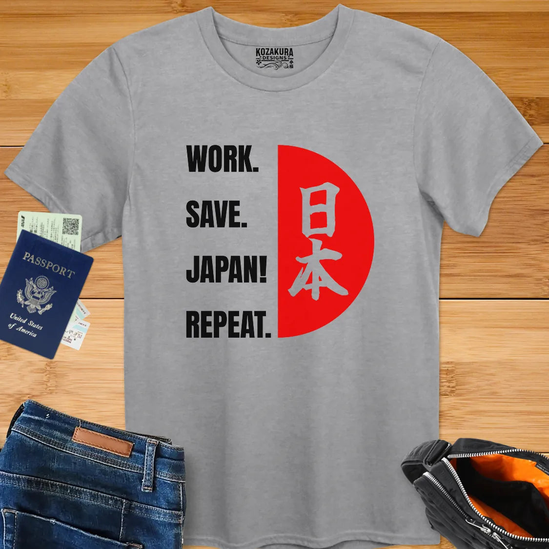 Work, Save, JAPAN!, Repeat - Kanji
