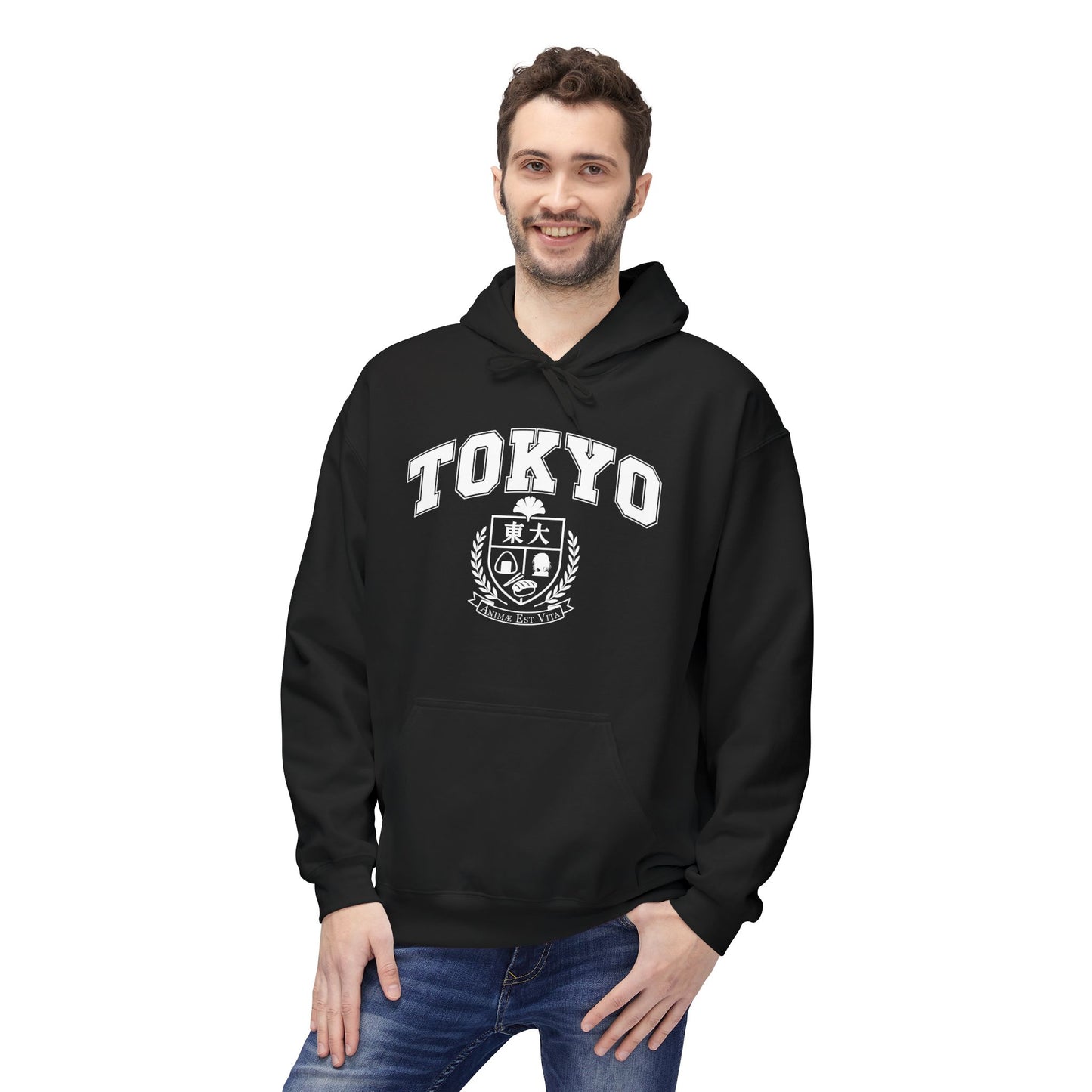 Tokyo Inspired - Softstyle Fleece with Academic Design