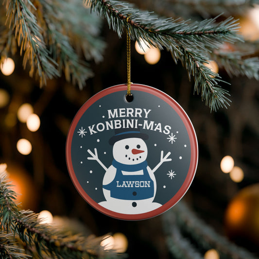Lawson Snowman Ornament