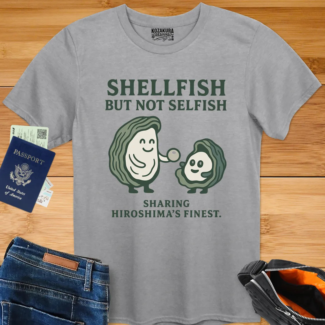 Hiroshima Shellfish - but not Selfish