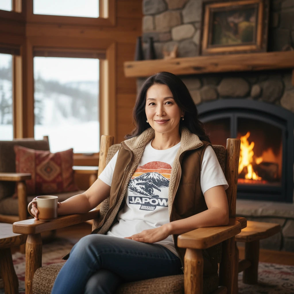 Japow Hokkaido Snowboard T-Shirt