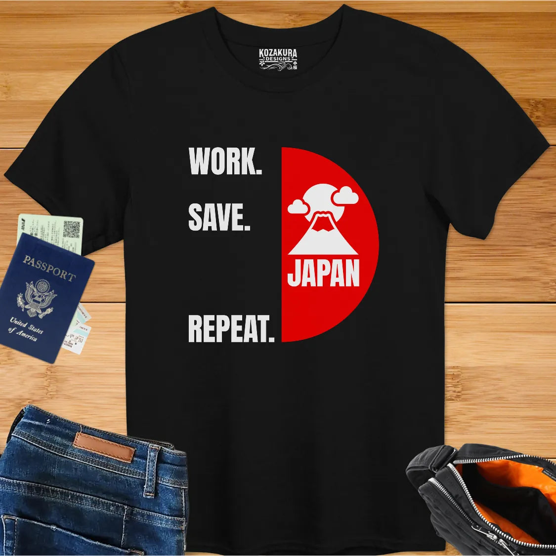 Work, Save, JAPAN!, Repeat - Mount Fuji