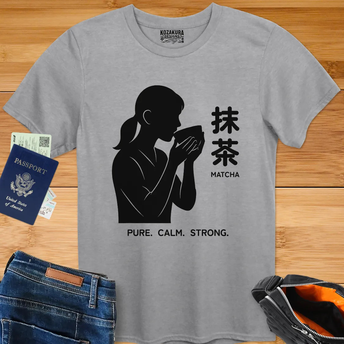 Matcha - Pure, Calm, Strong - Modern