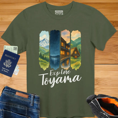 Toyama - 4 Panel Art