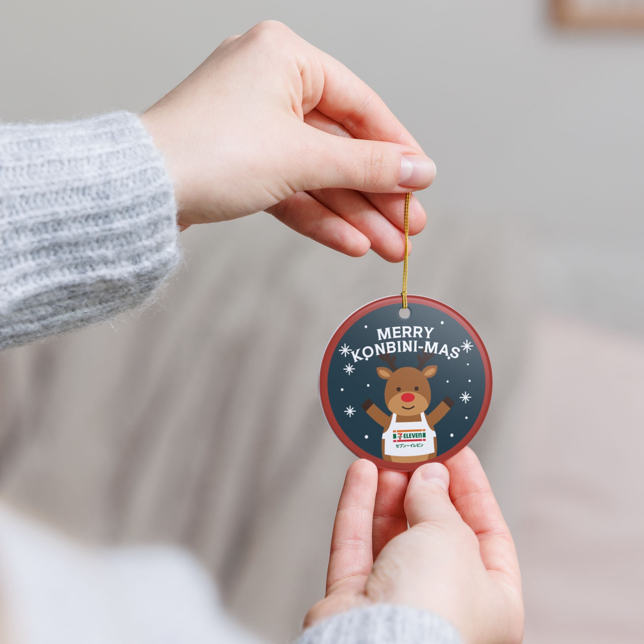 7-Eleven Reindeer Ornament