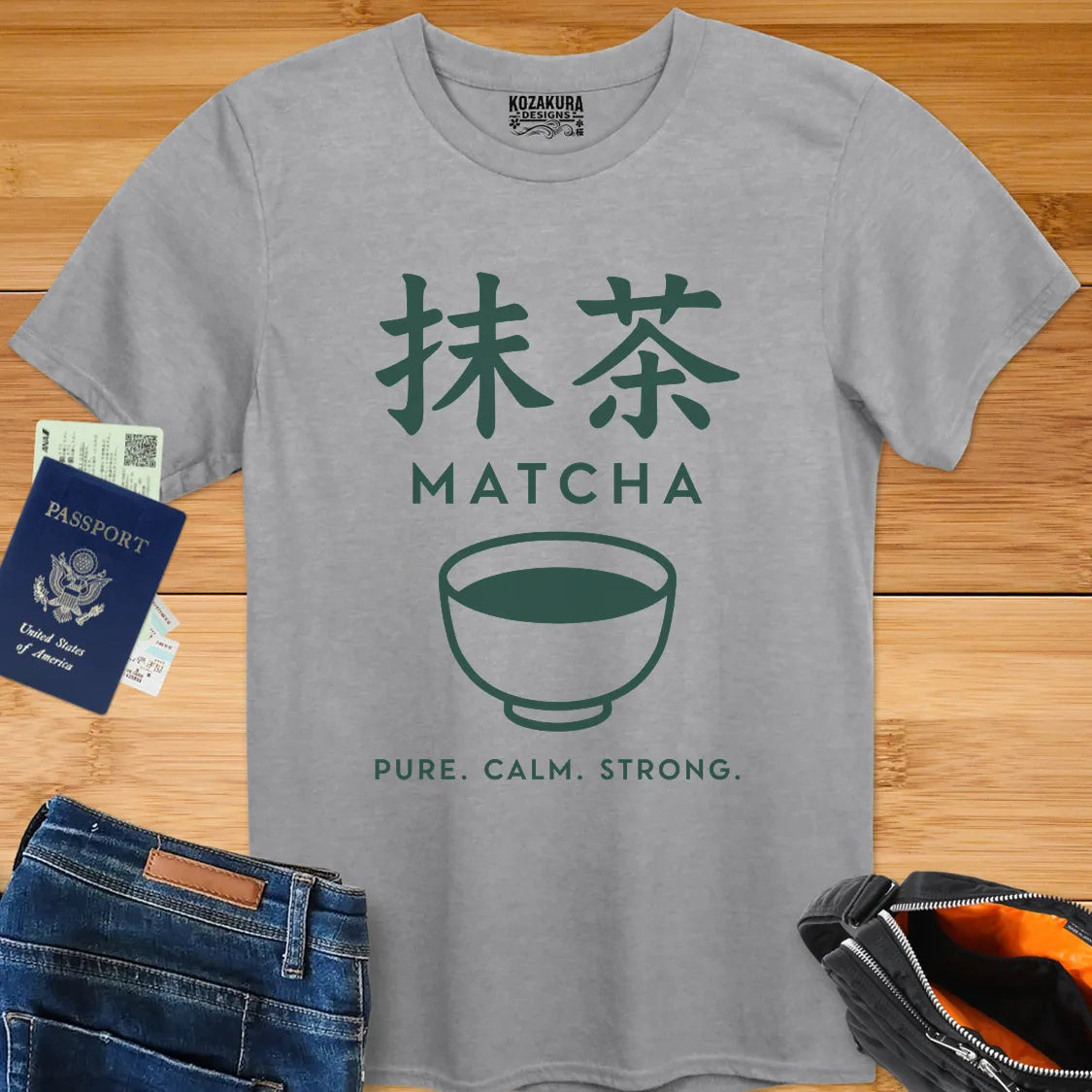 Matcha - Pure, Calm, Strong - Cup