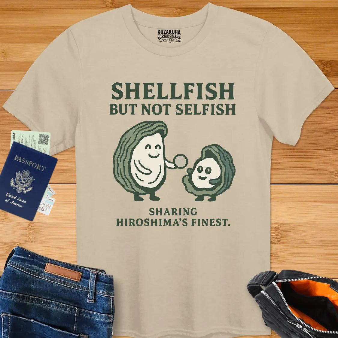 Hiroshima Shellfish - but not Selfish