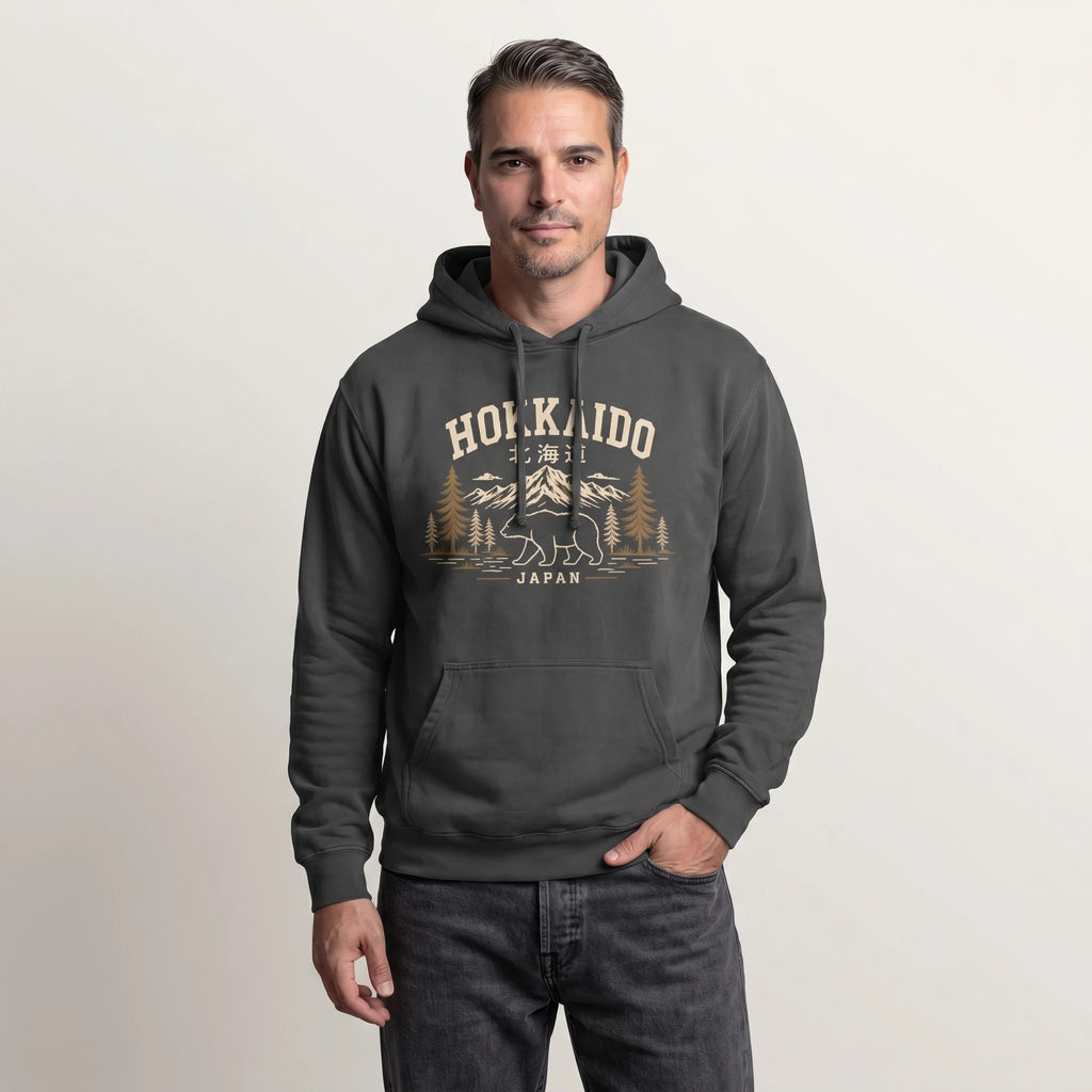 Hokkaido Bear Premium Travel Hoodie