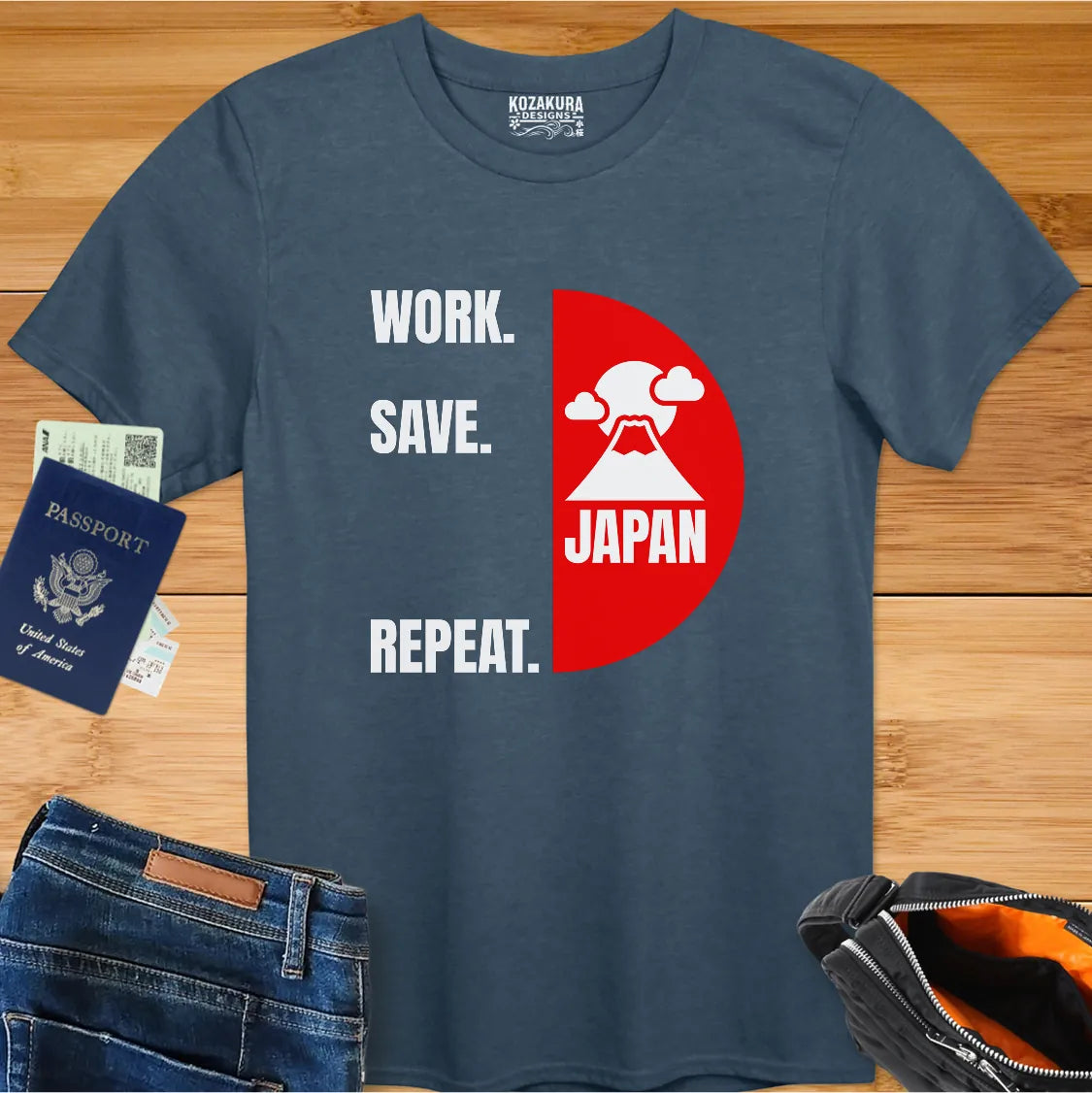 Work, Save, JAPAN!, Repeat - Mount Fuji