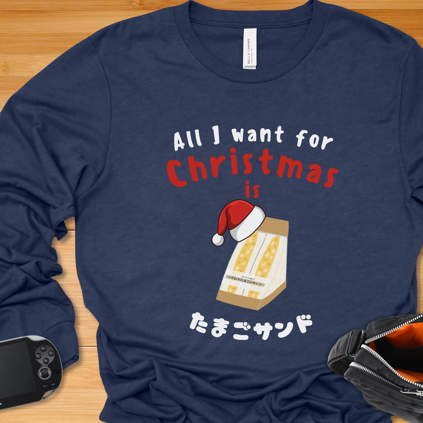 All I want for Christmas is Tamago Sando (Japanese) - Long Sleeve