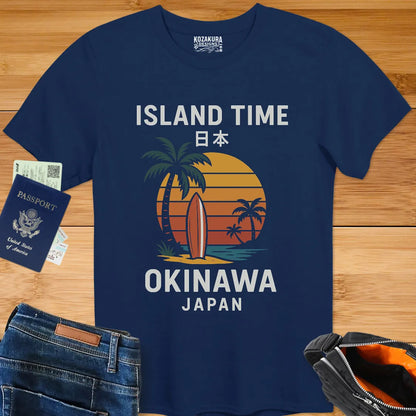 Okinawa Island Time Retro