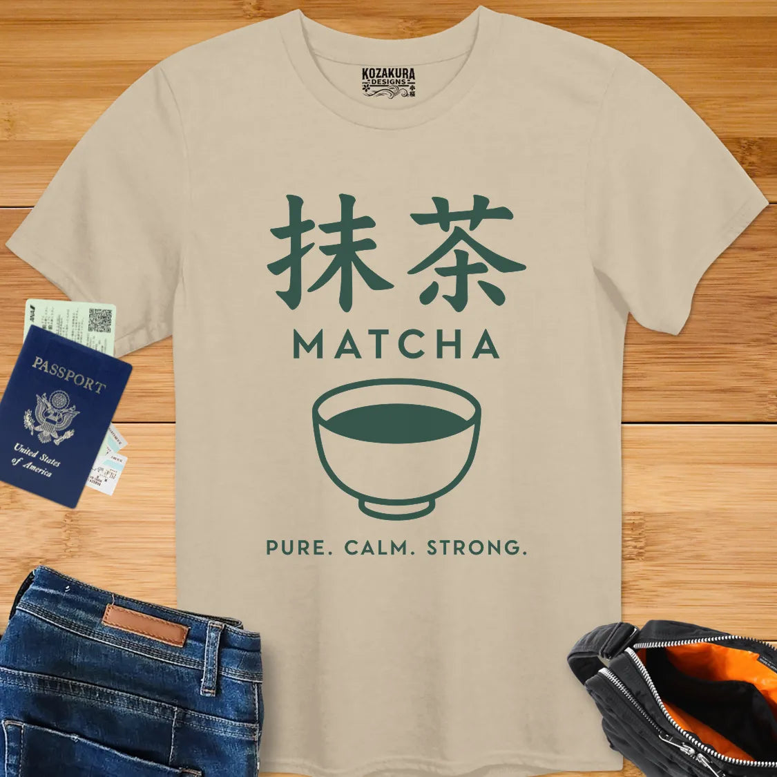 Matcha - Pure, Calm, Strong - Cup