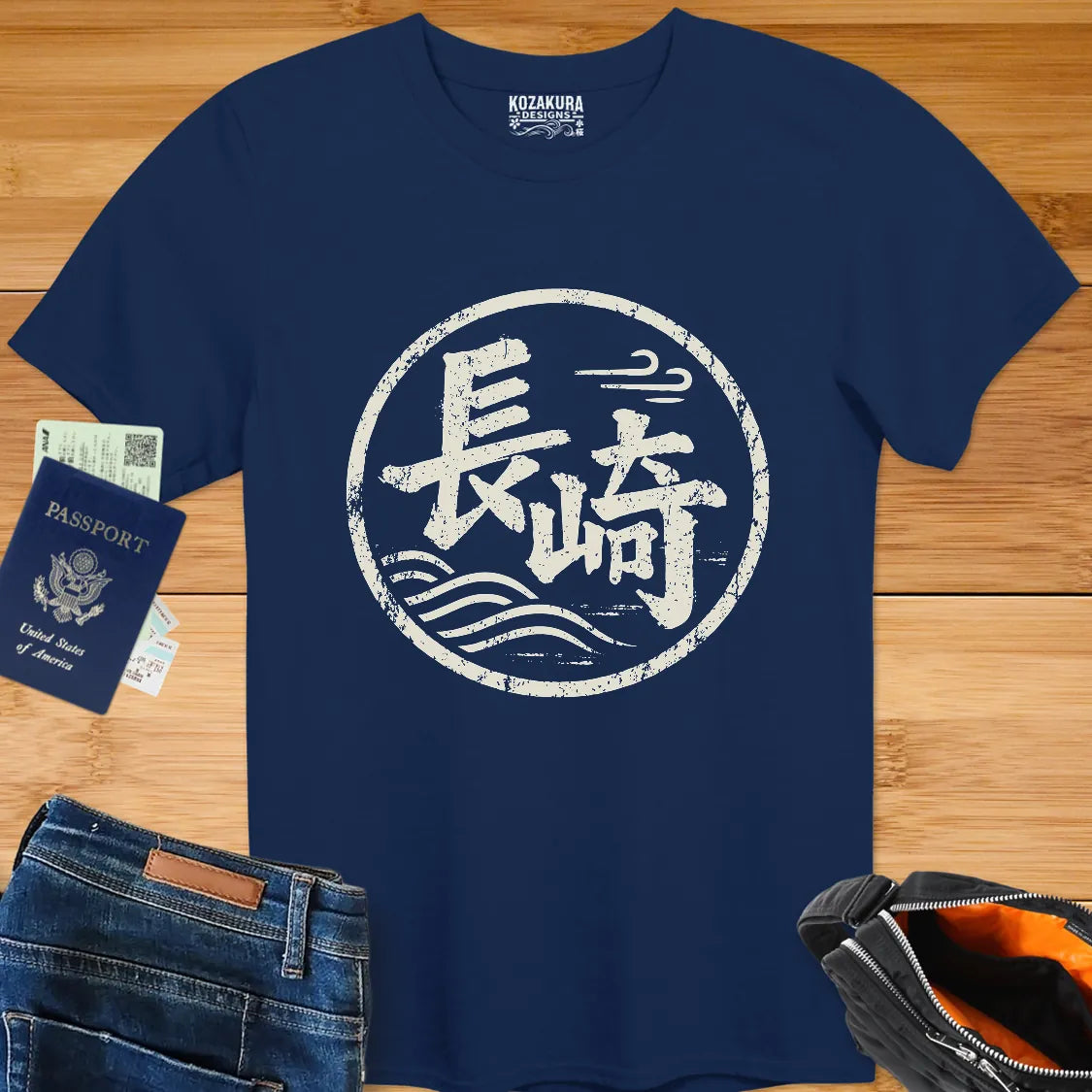 Nagasaki Street - Front Design Kanji