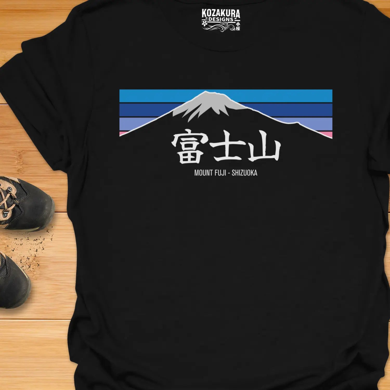 Hiking Mount Fuji - Shizuoka - with Kanji