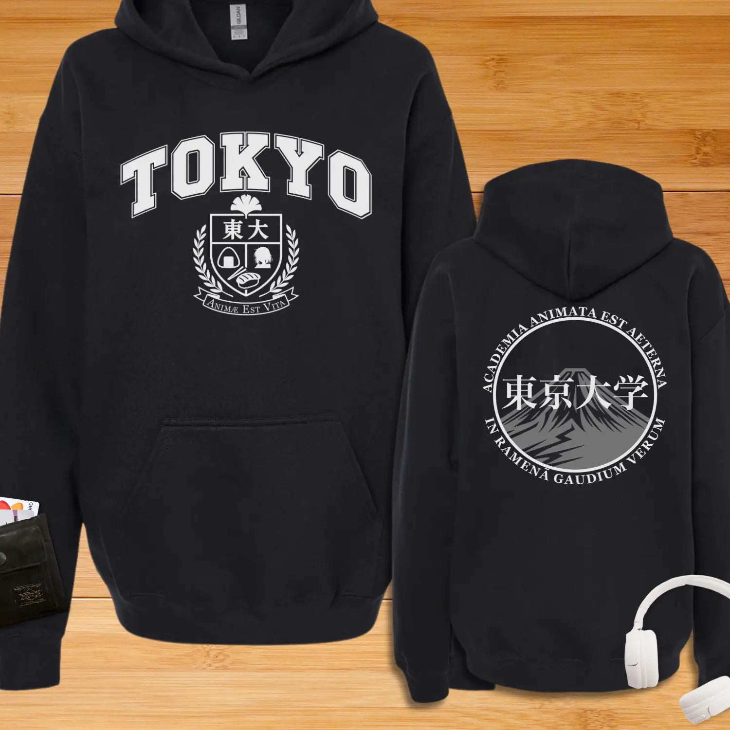 Tokyo Inspired - Softstyle Fleece with Academic Design