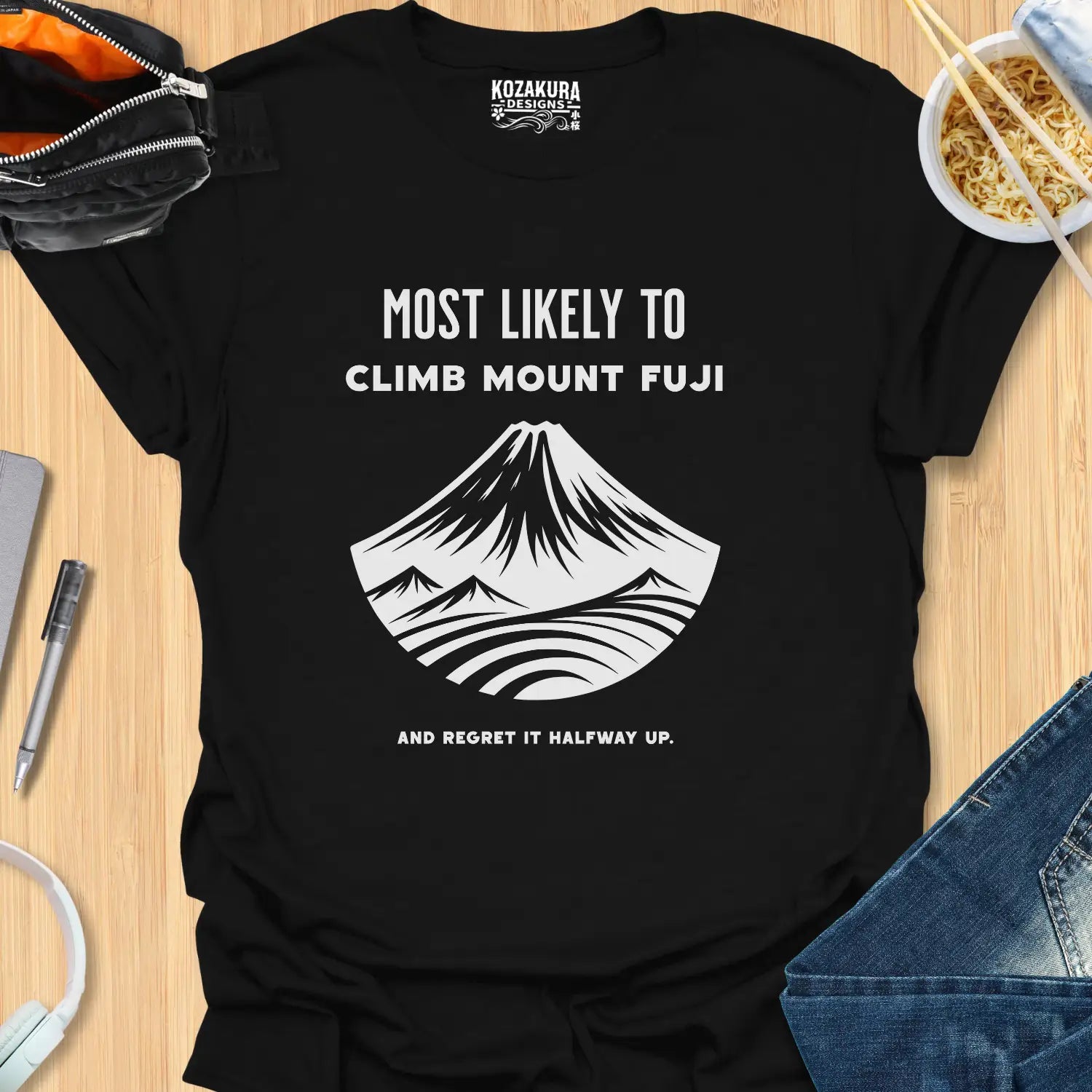 Most Likely to climb Mount Fuji - and regret it halfway up.