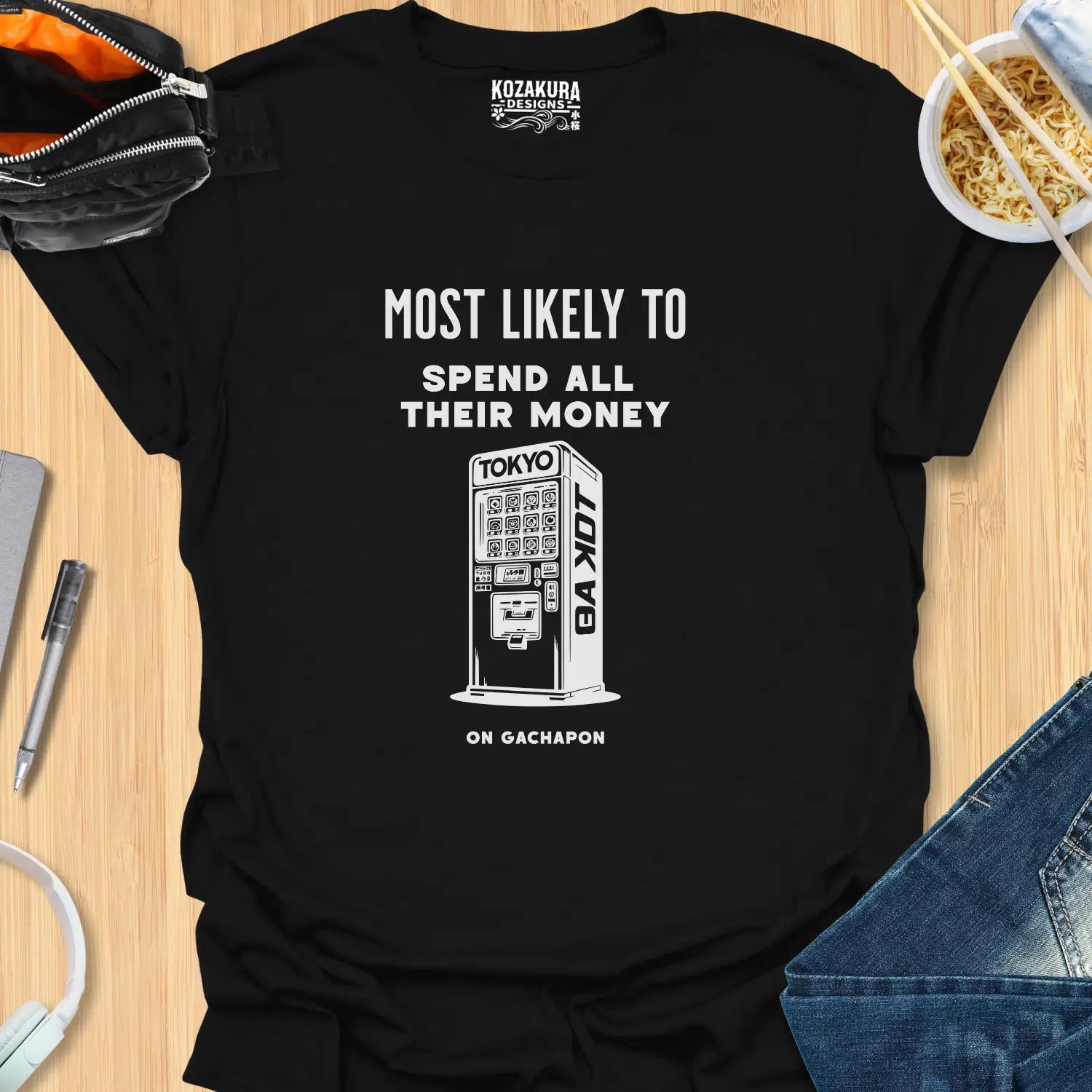 Most Likely to spend all their money on gachapon