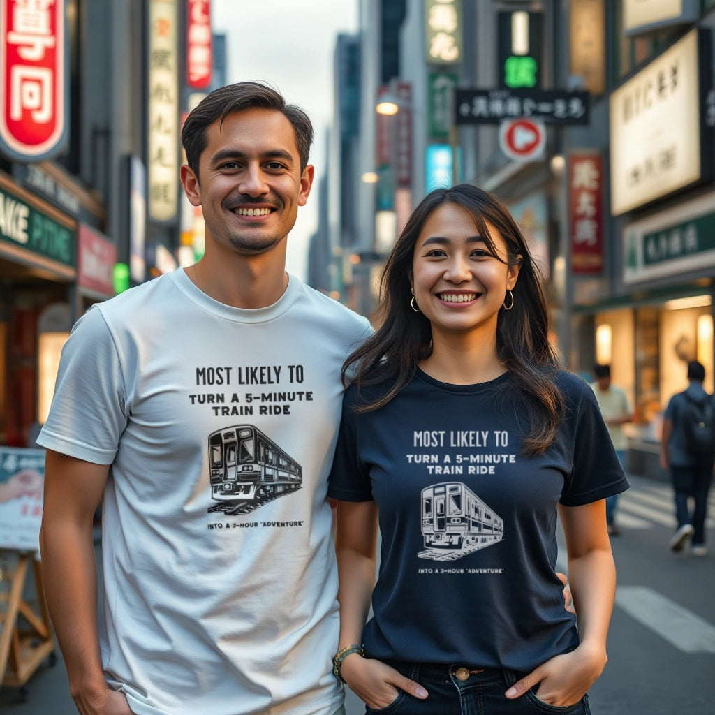 Most Likely to turn a 5-minute train ride into a 3 hour 'adventure'