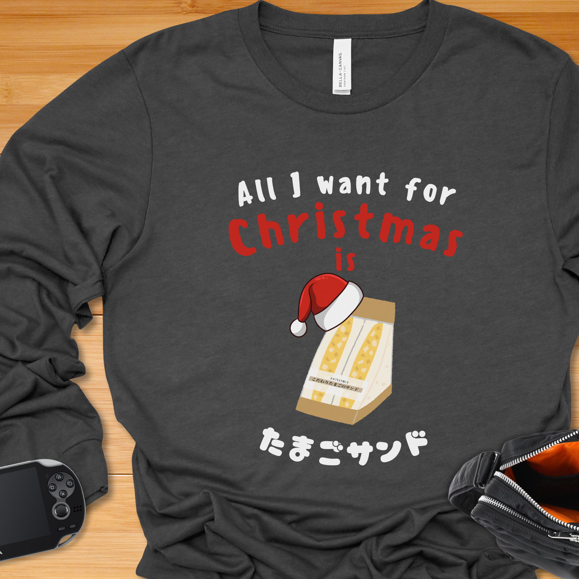 All I want for Christmas is Tamago Sando (Japanese) - Long Sleeve