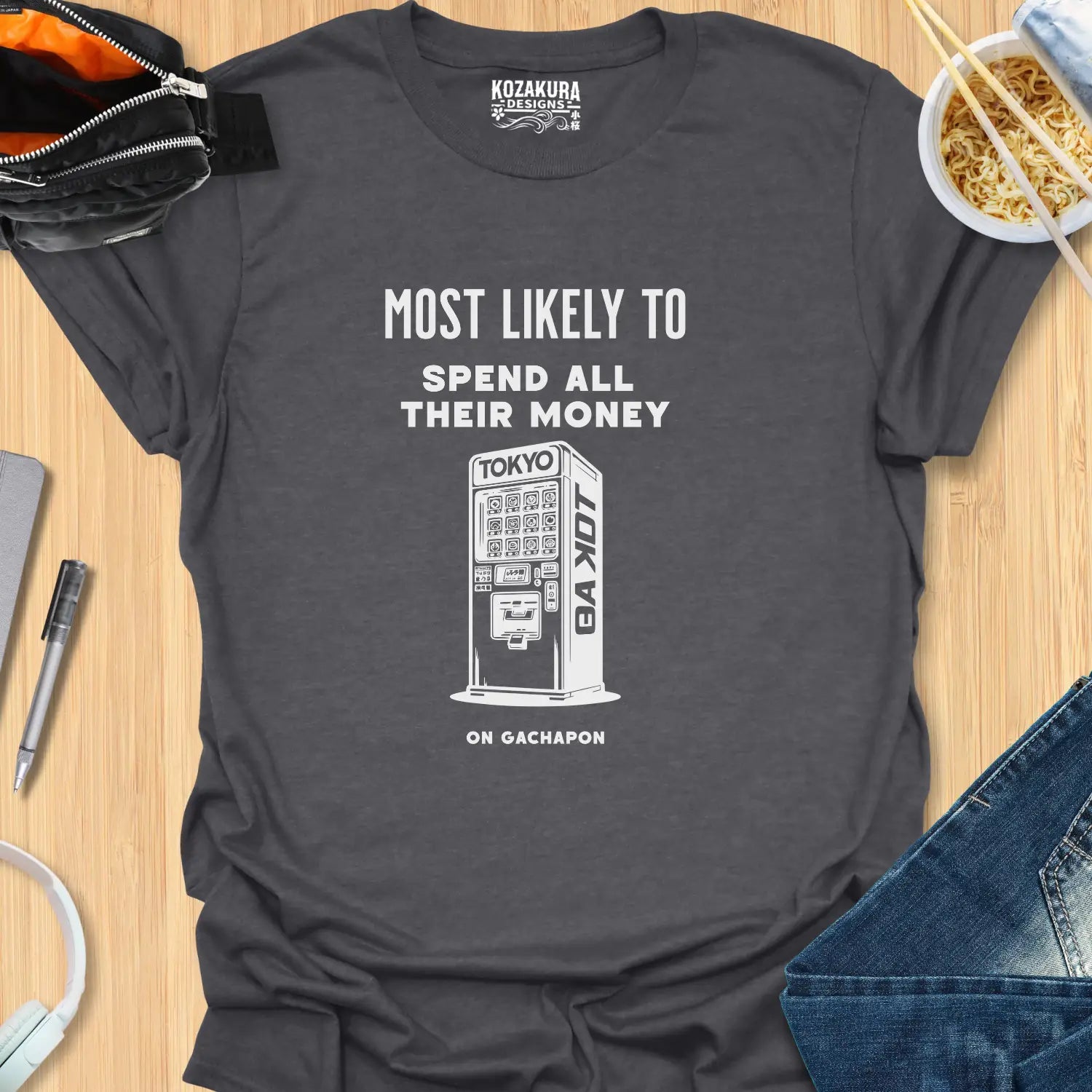 Most Likely to spend all their money on gachapon