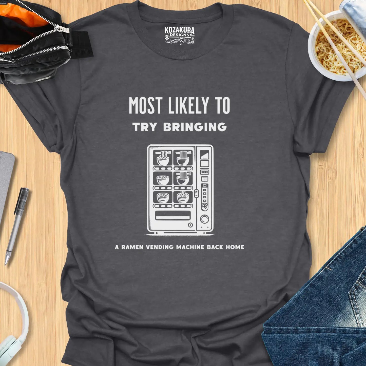 Most Likely to try brining a ramen vending machine back home