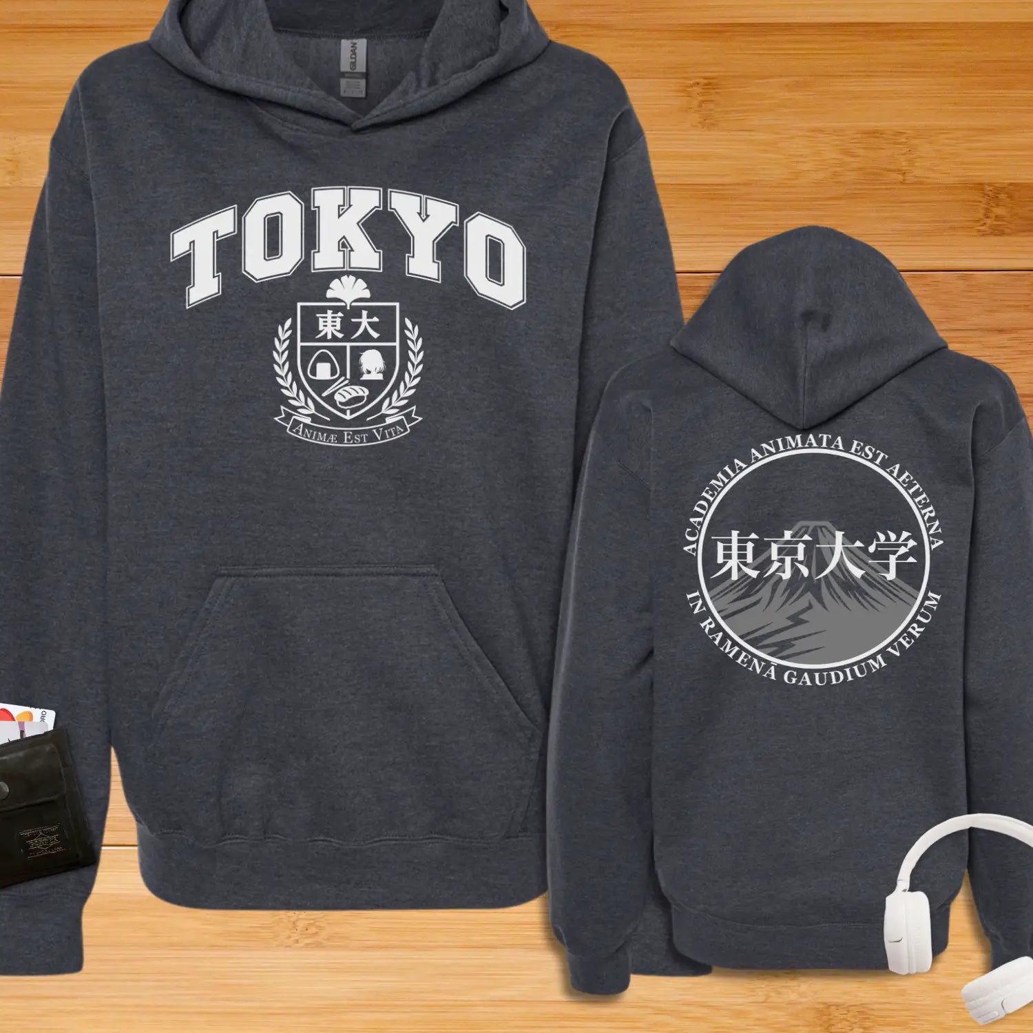 Tokyo Inspired - Softstyle Fleece with Academic Design