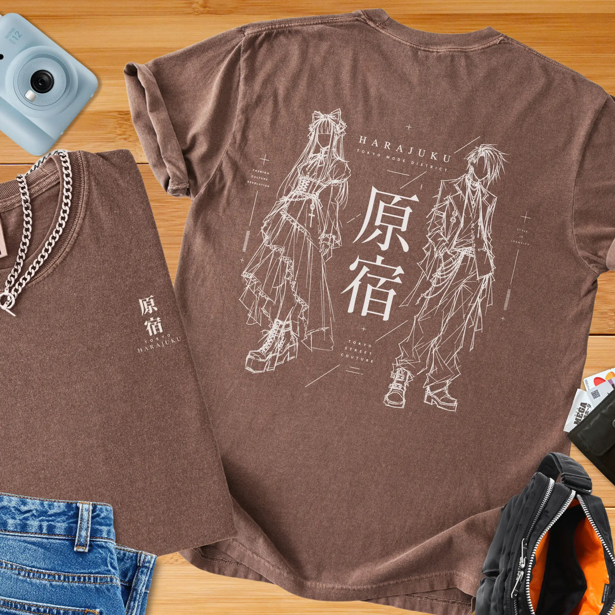 Harajuku Sketch T-Shirt