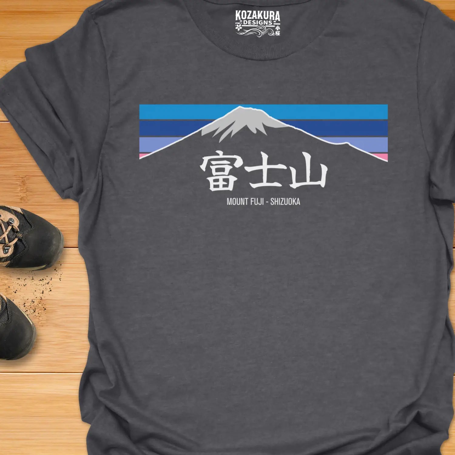 Hiking Mount Fuji - Shizuoka - with Kanji