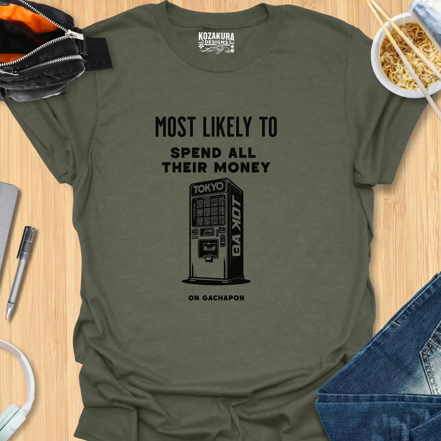 Most Likely to spend all their money on gachapon