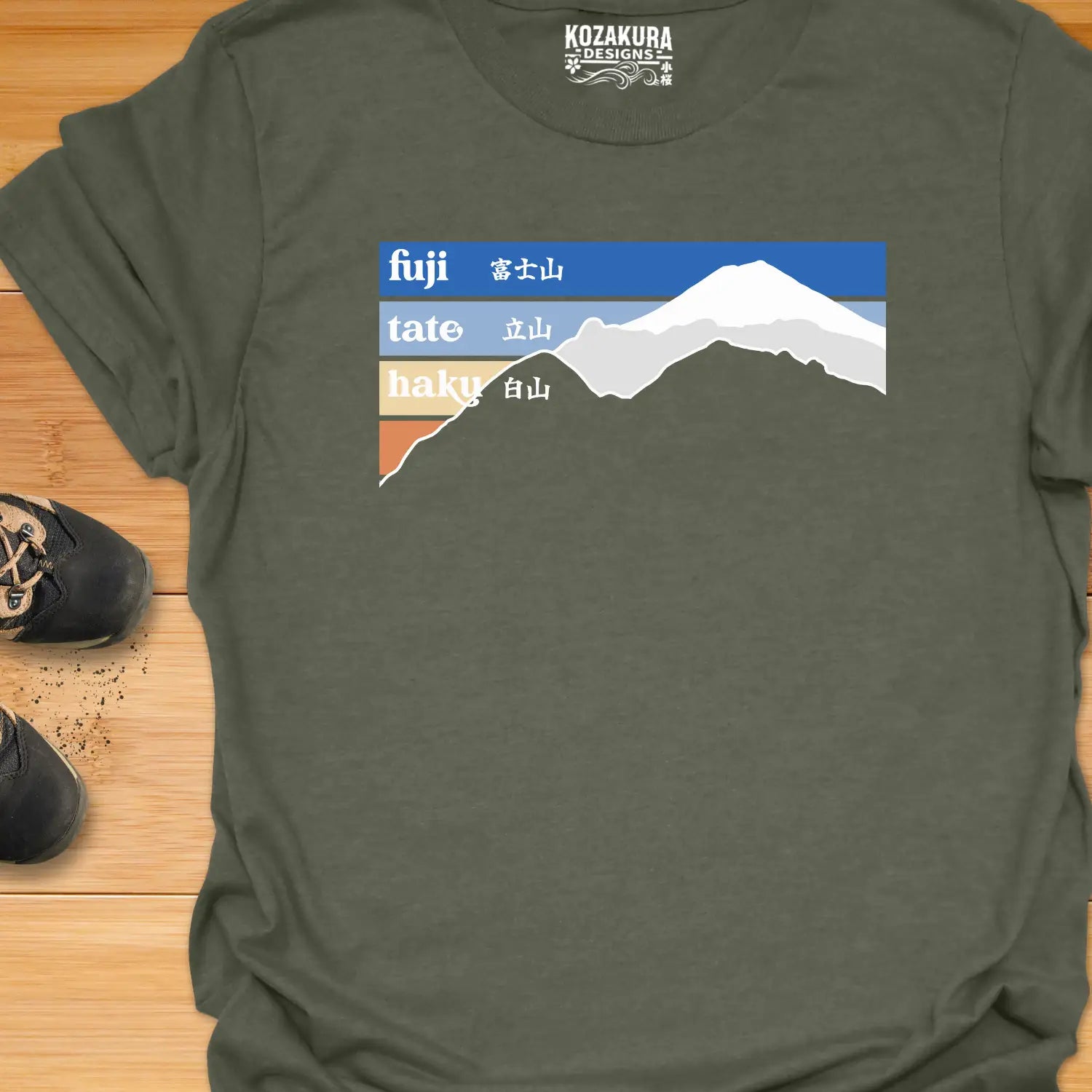 Holy Mountains (with Kanji)