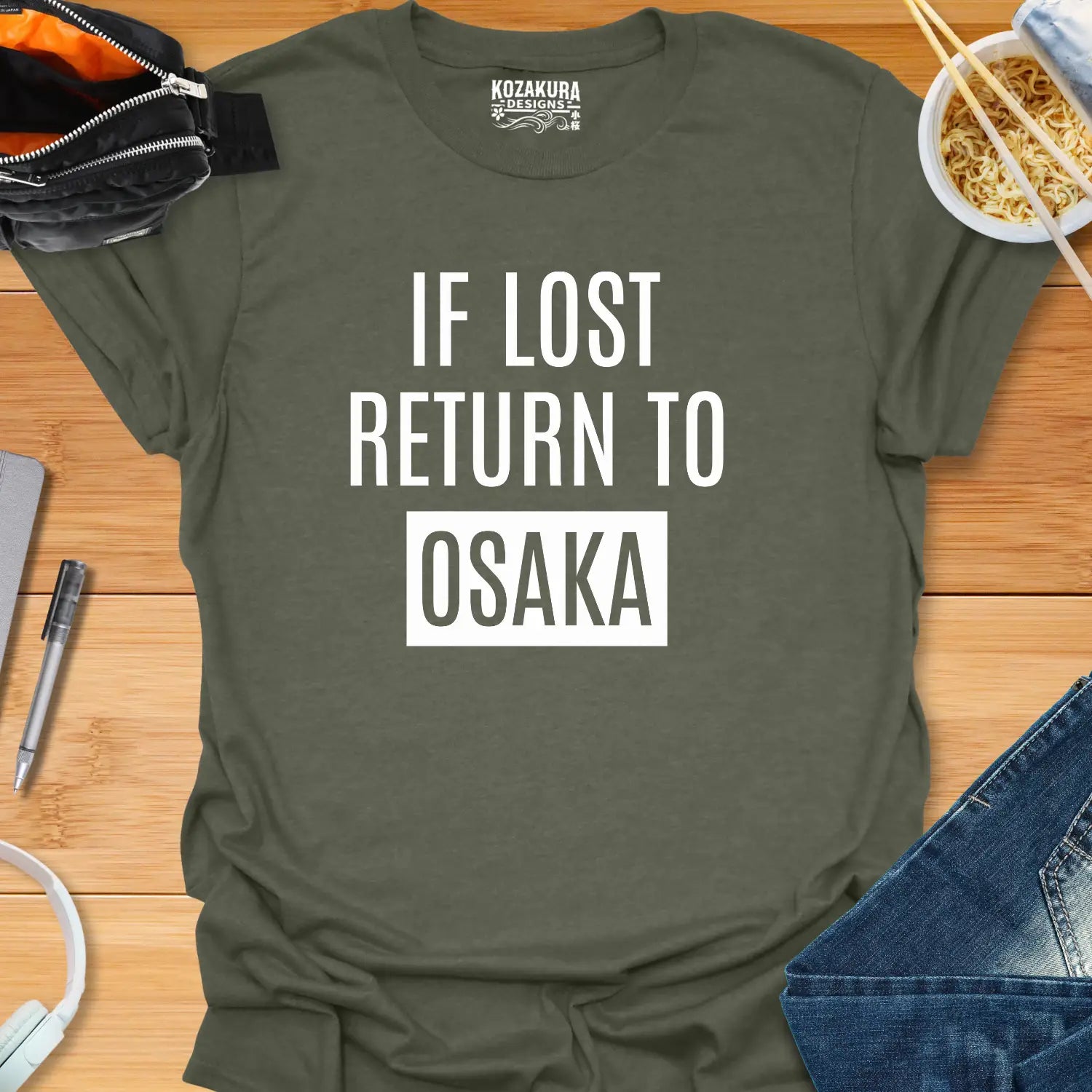 If Lost Return to Osaka
