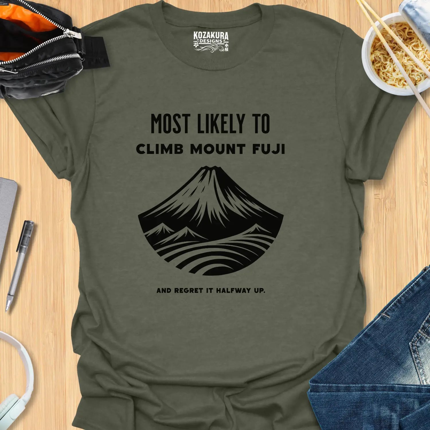 Most Likely to climb Mount Fuji - and regret it halfway up.