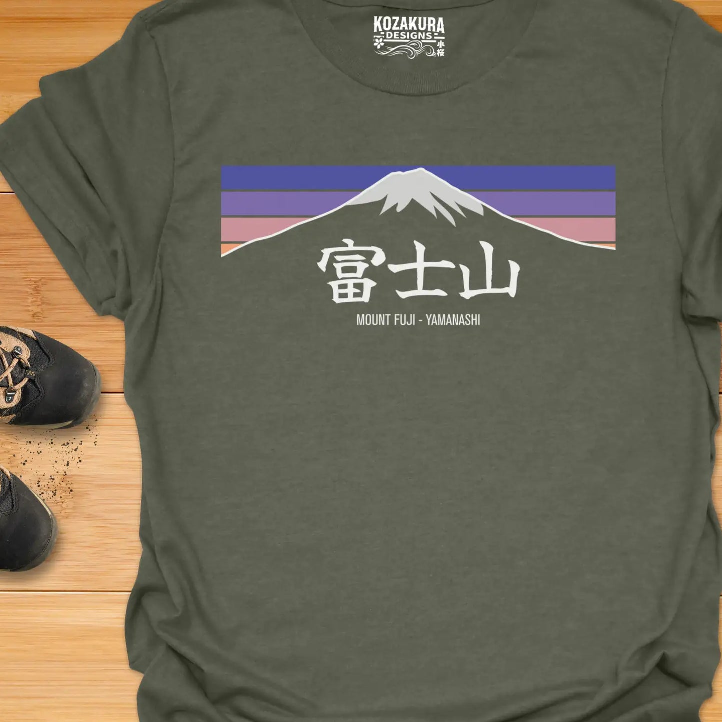 Hiking Mount Fuji - Yamanashi - with Kanji
