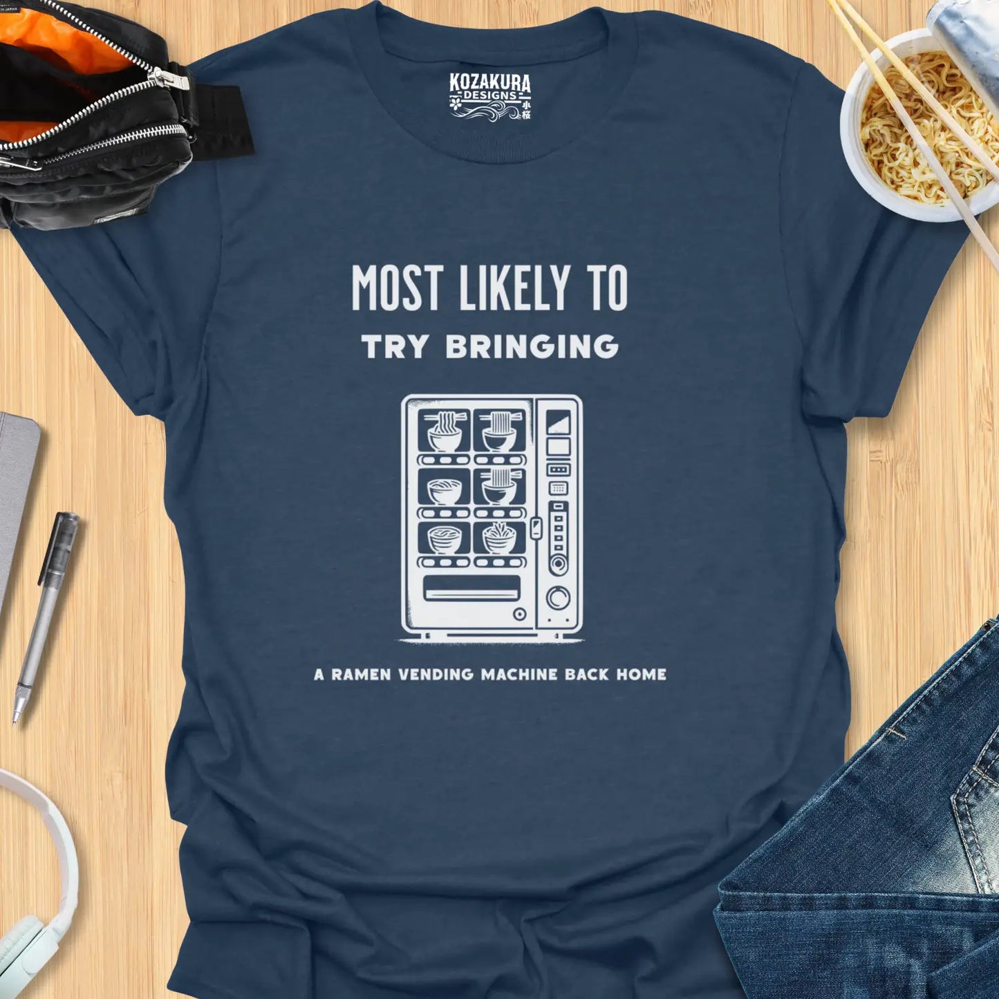Most Likely to try brining a ramen vending machine back home