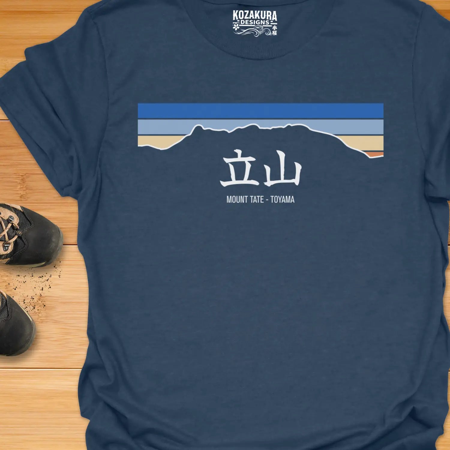 Hiking Mount Tate - With Kanji