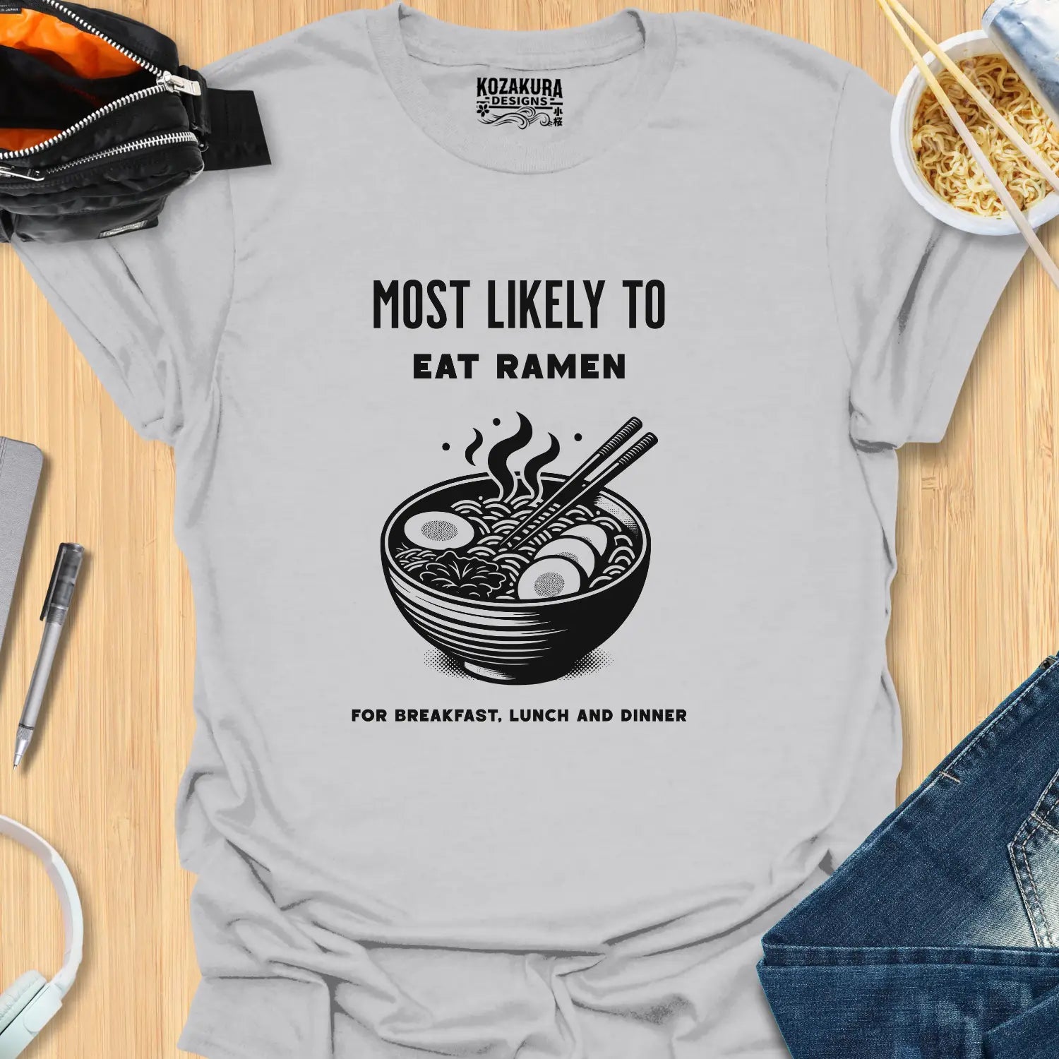 Most Likely to eat Ramen - for breakfast, lunch and dinner
