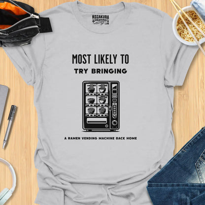 Most Likely to try brining a ramen vending machine back home