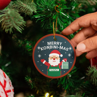 FamilyMart Santa Ornament