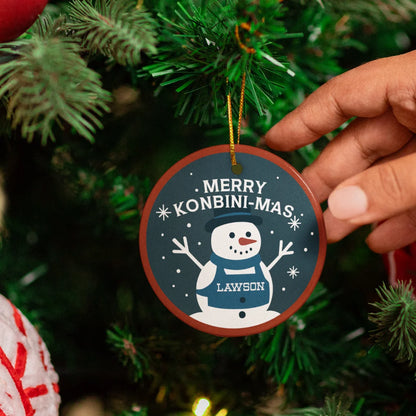 Lawson Snowman Ornament