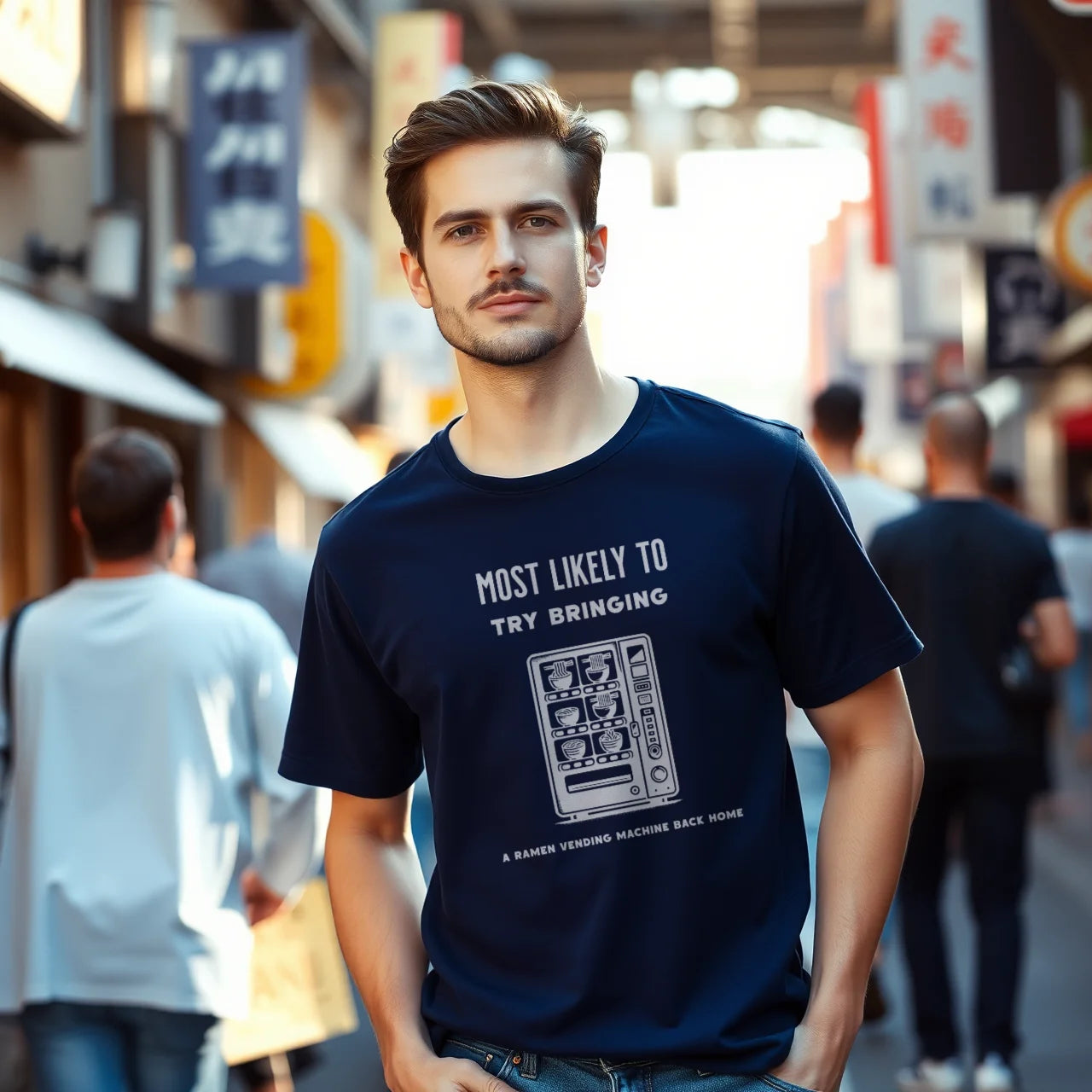 Most Likely to try brining a ramen vending machine back home