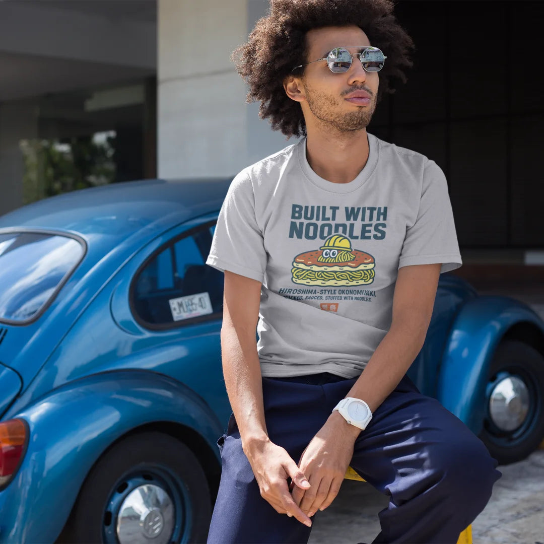 Hiroshima Okonomiyaki - Built with Noodles