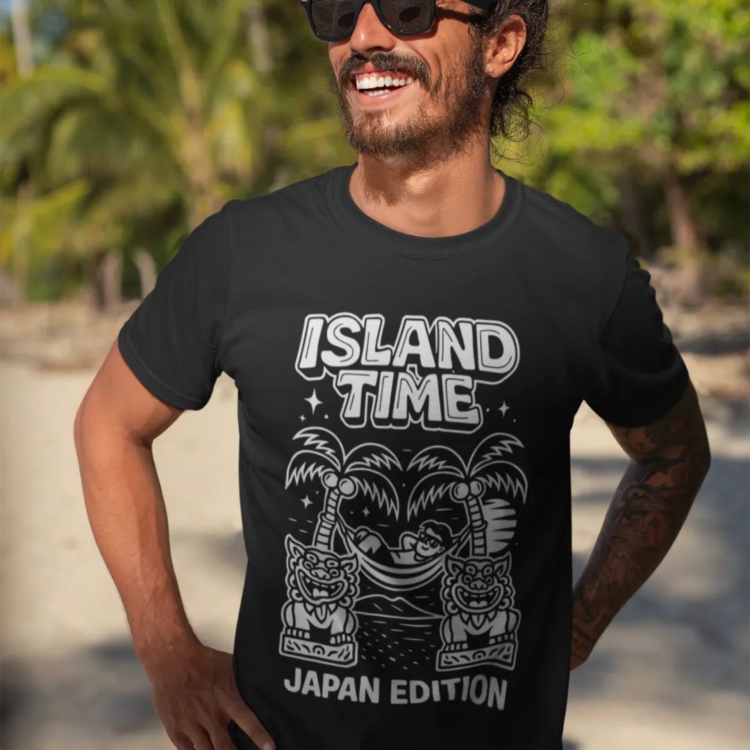 Okinawa Island Time - Minimalistic Y2K