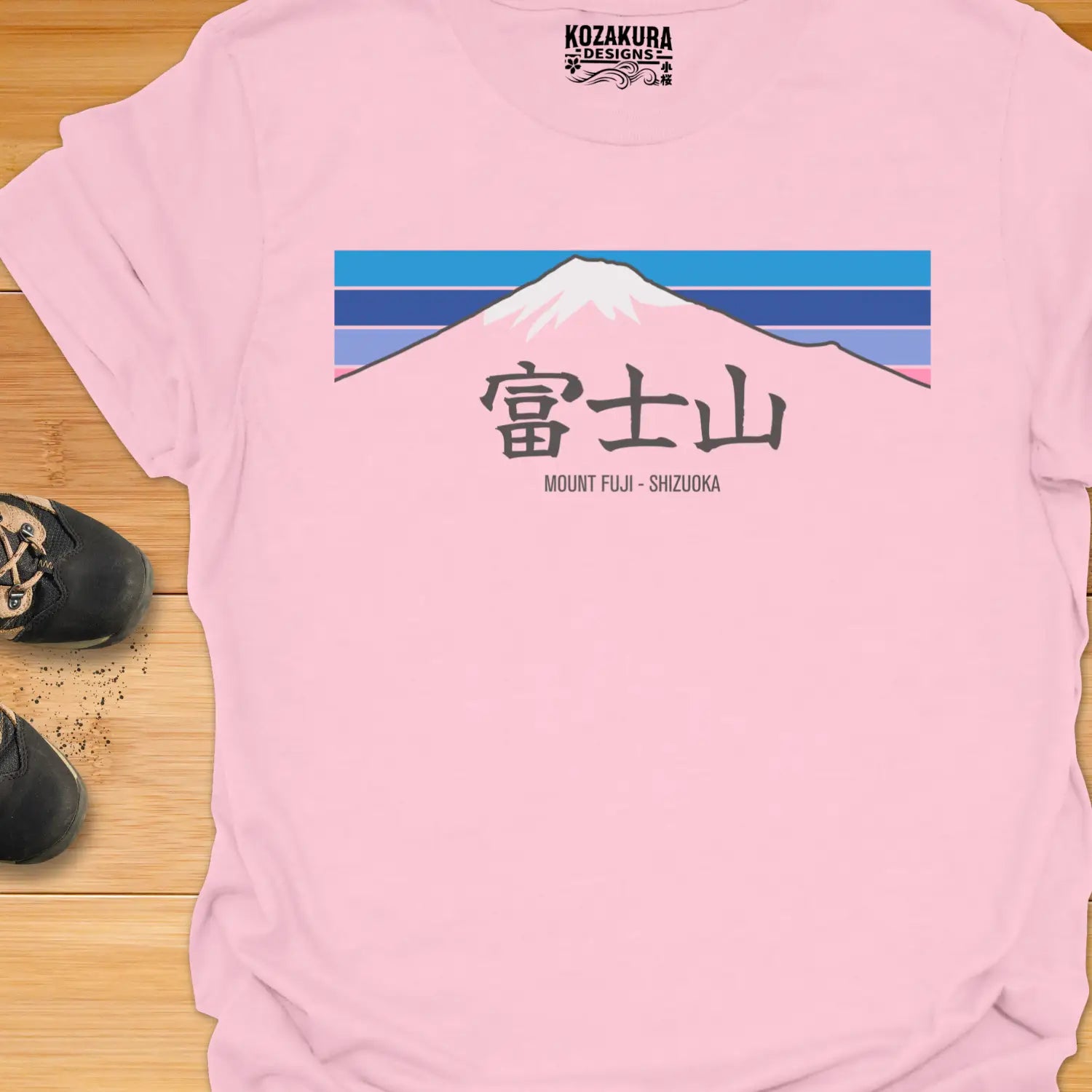 Hiking Mount Fuji - Shizuoka - with Kanji