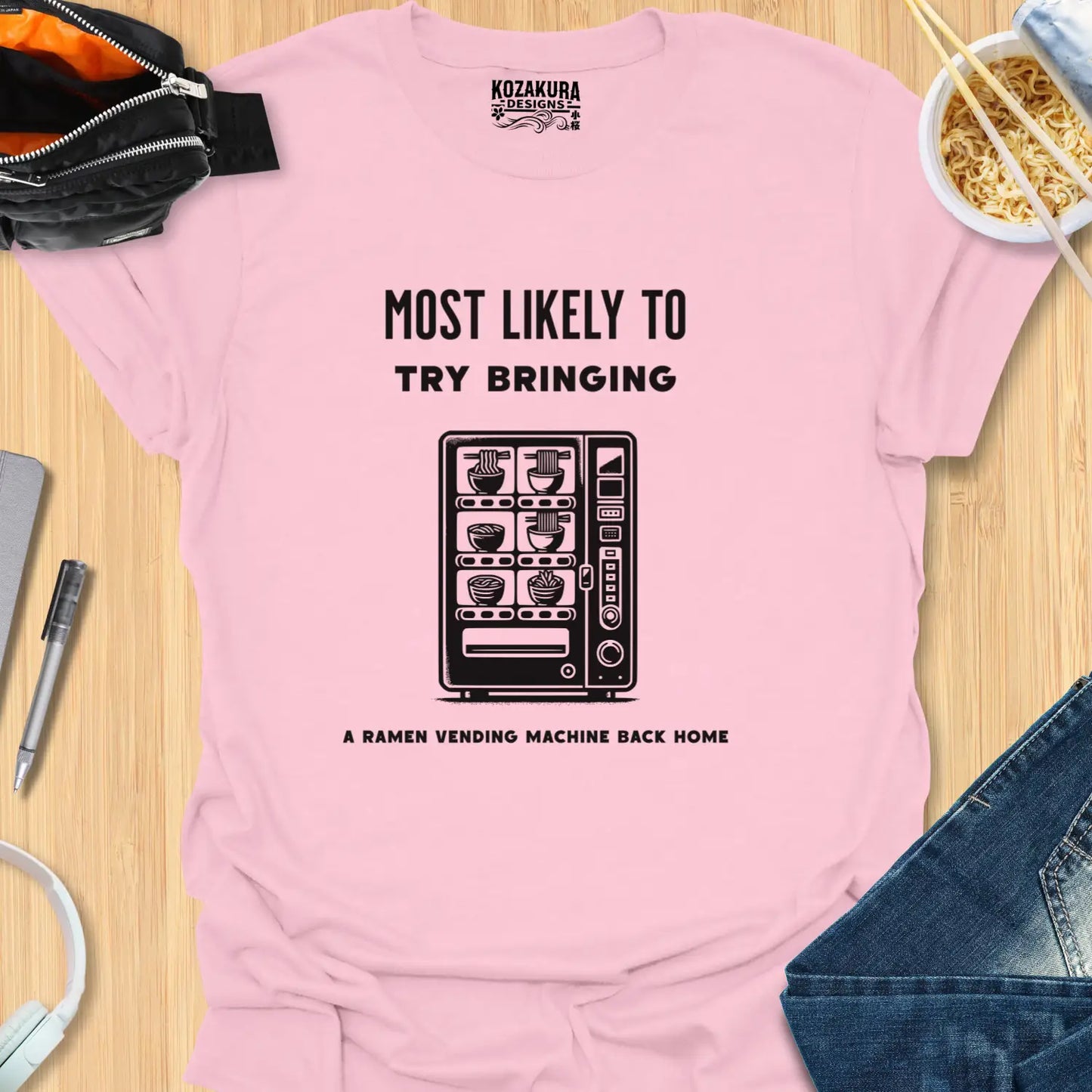 Most Likely to try brining a ramen vending machine back home