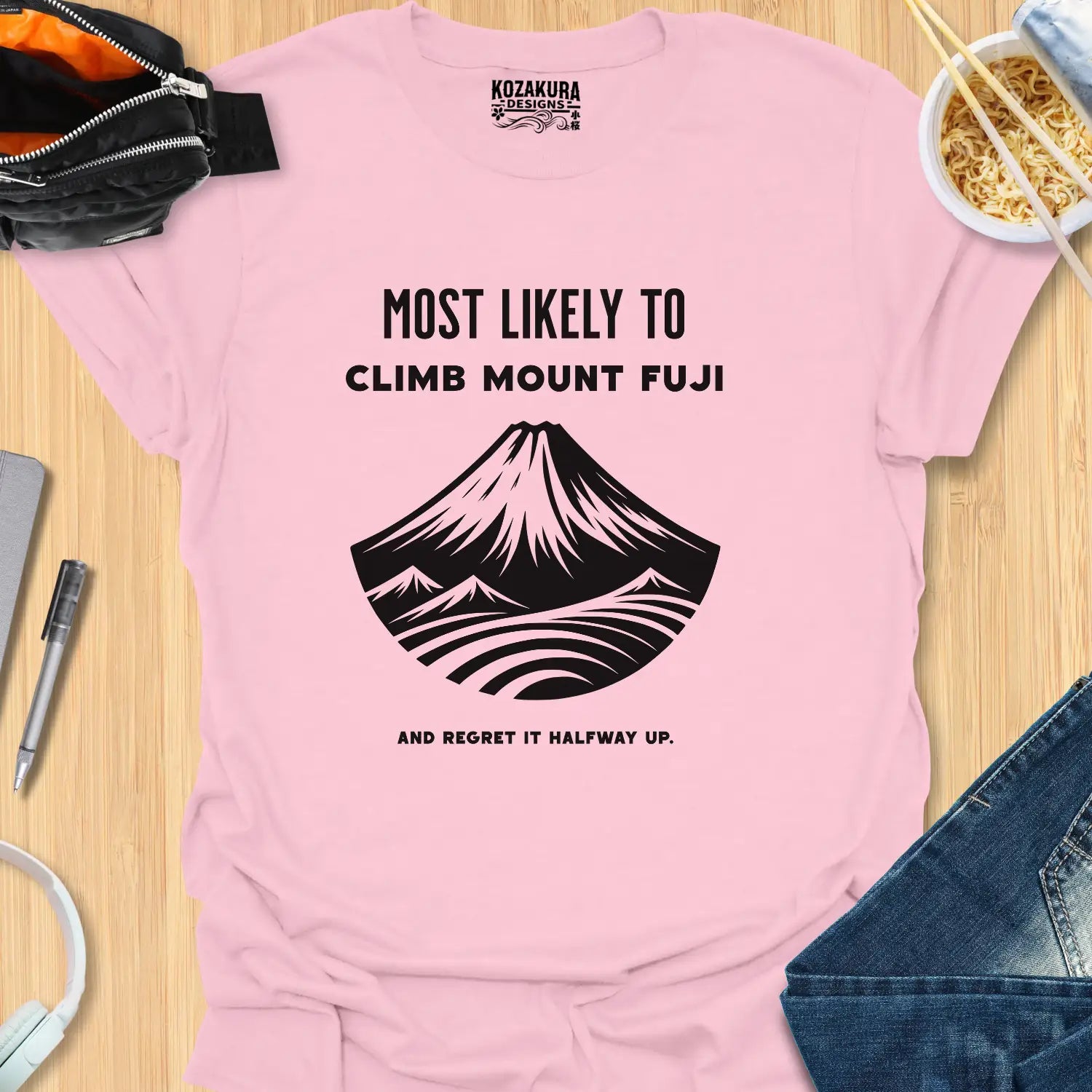 Most Likely to climb Mount Fuji - and regret it halfway up.