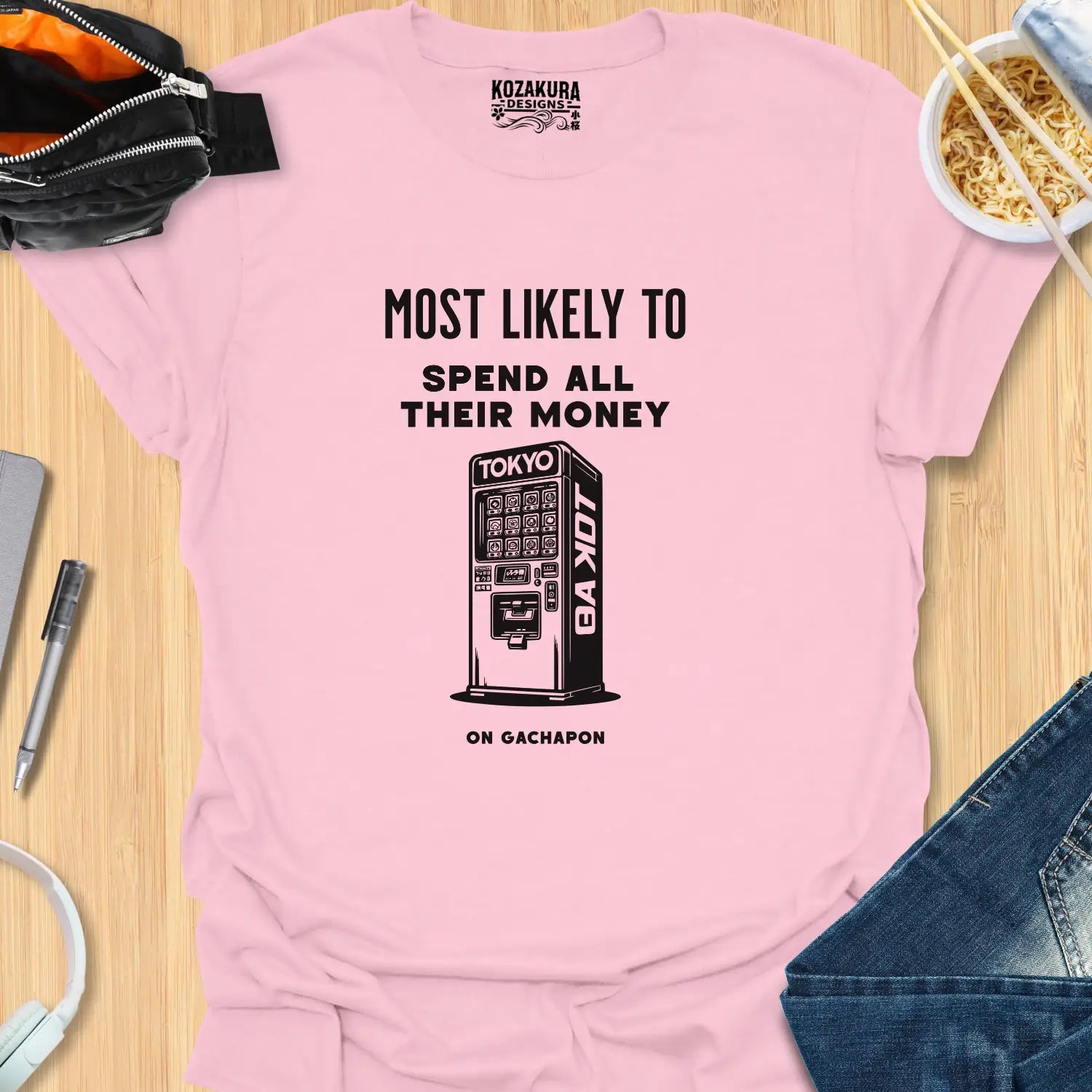 Most Likely to spend all their money on gachapon